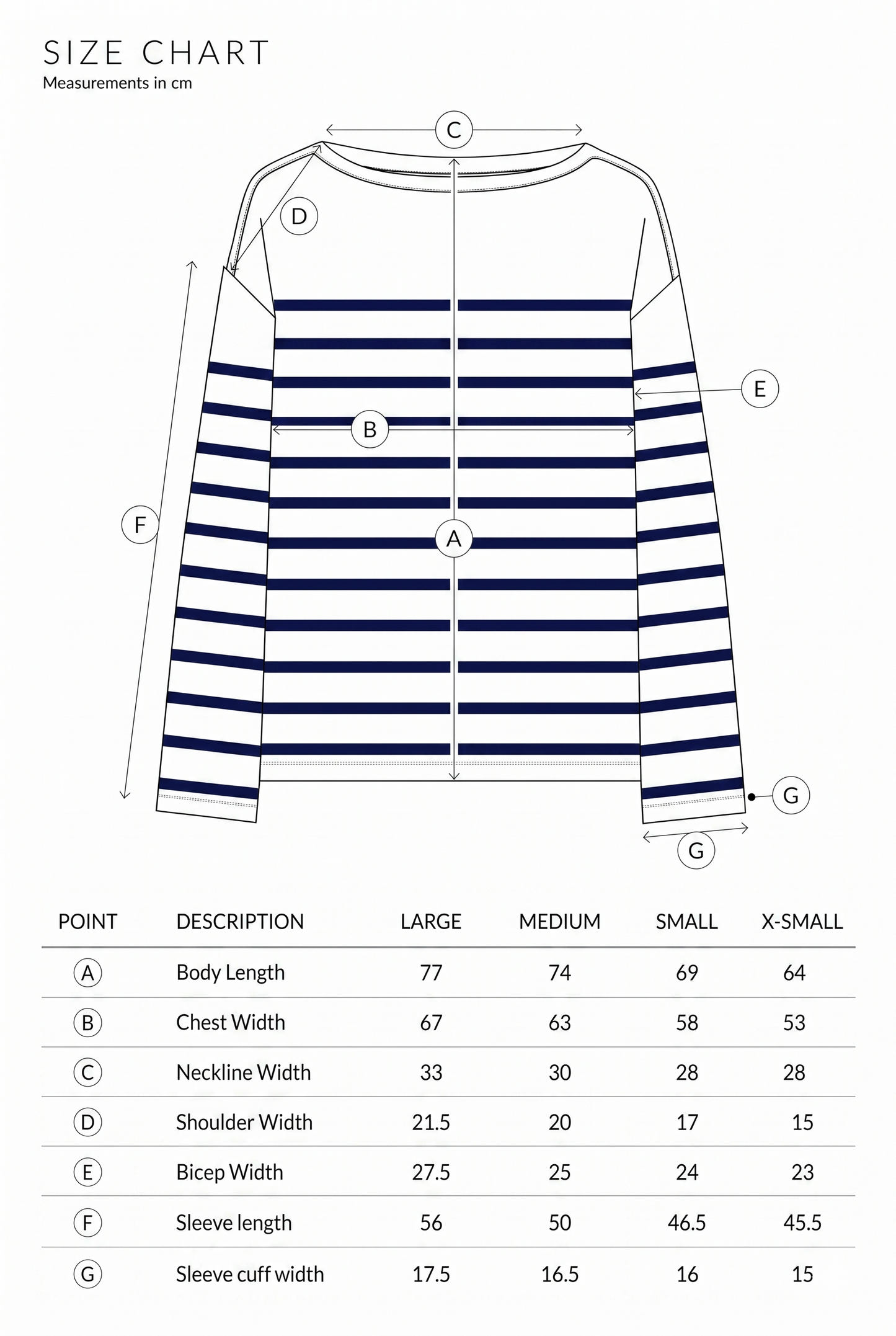 Men's Oversized Breton Shirt — Red/Light Pink