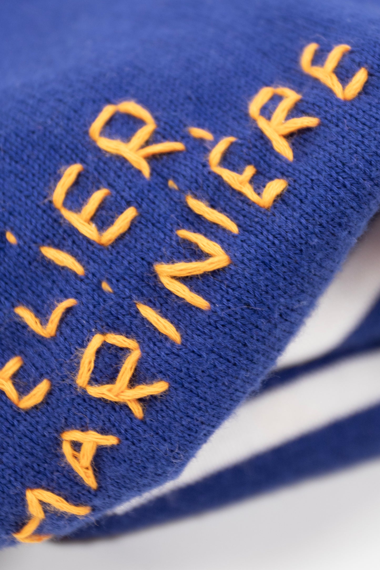 Men’s Breton Shirt – Close-up of Fine Stitching and Soft Fabric