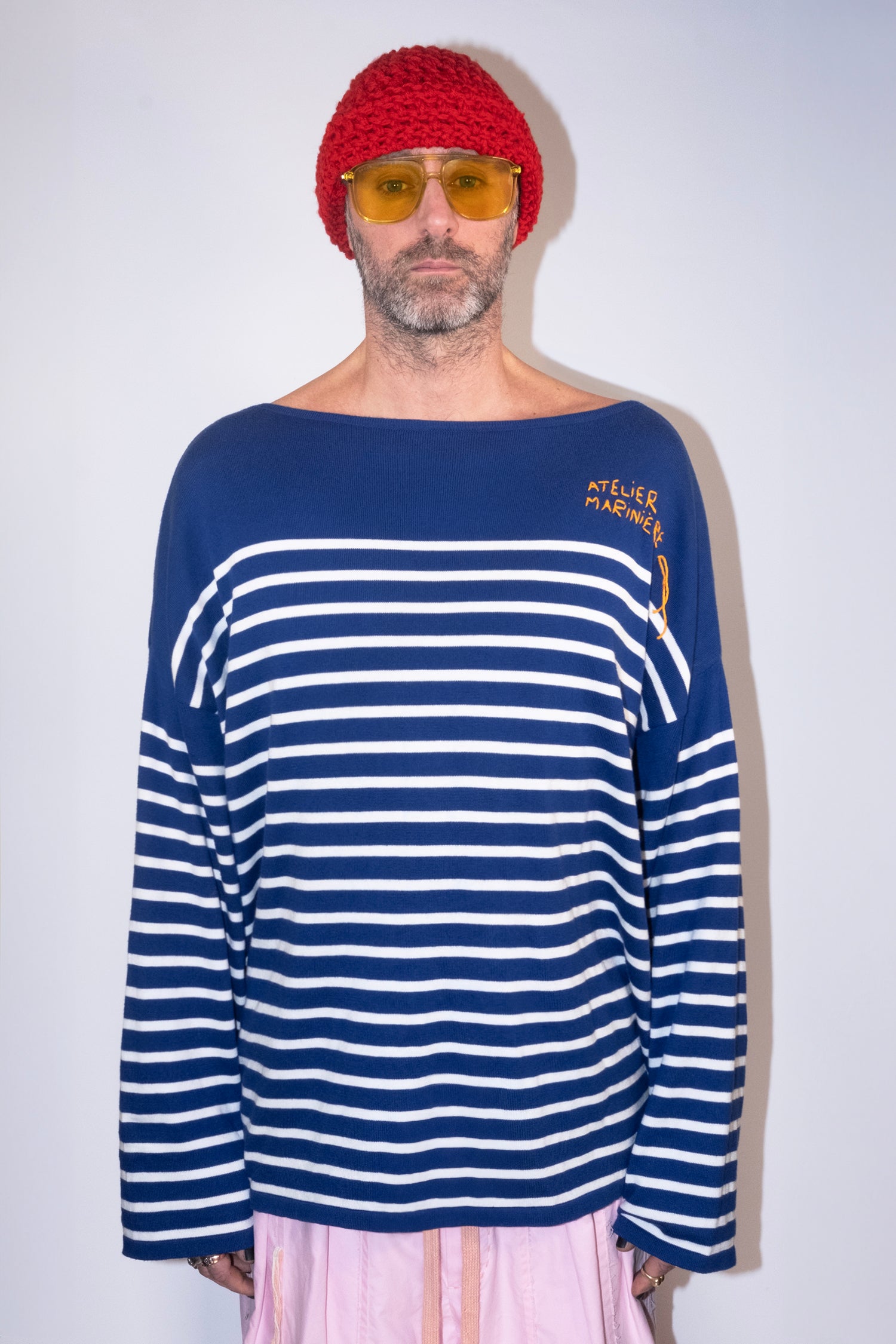 Stylish Men’s Breton Shirt – Casual French Riviera Look