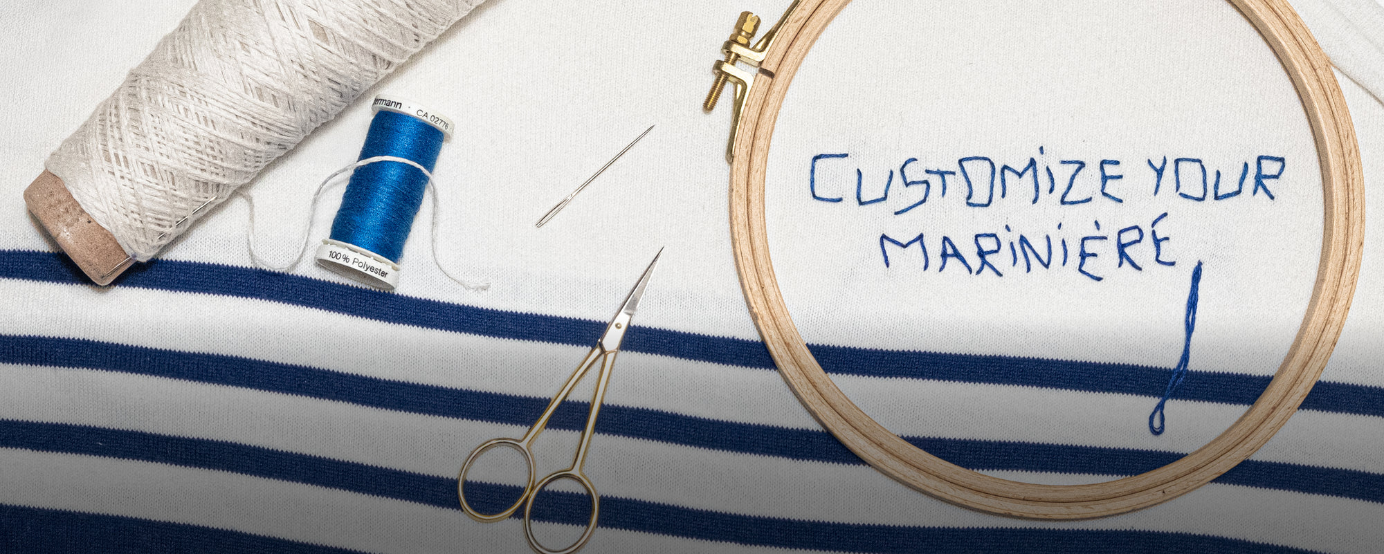 Custom handmade breton shirt. Choose your color and stripes for unique pieces