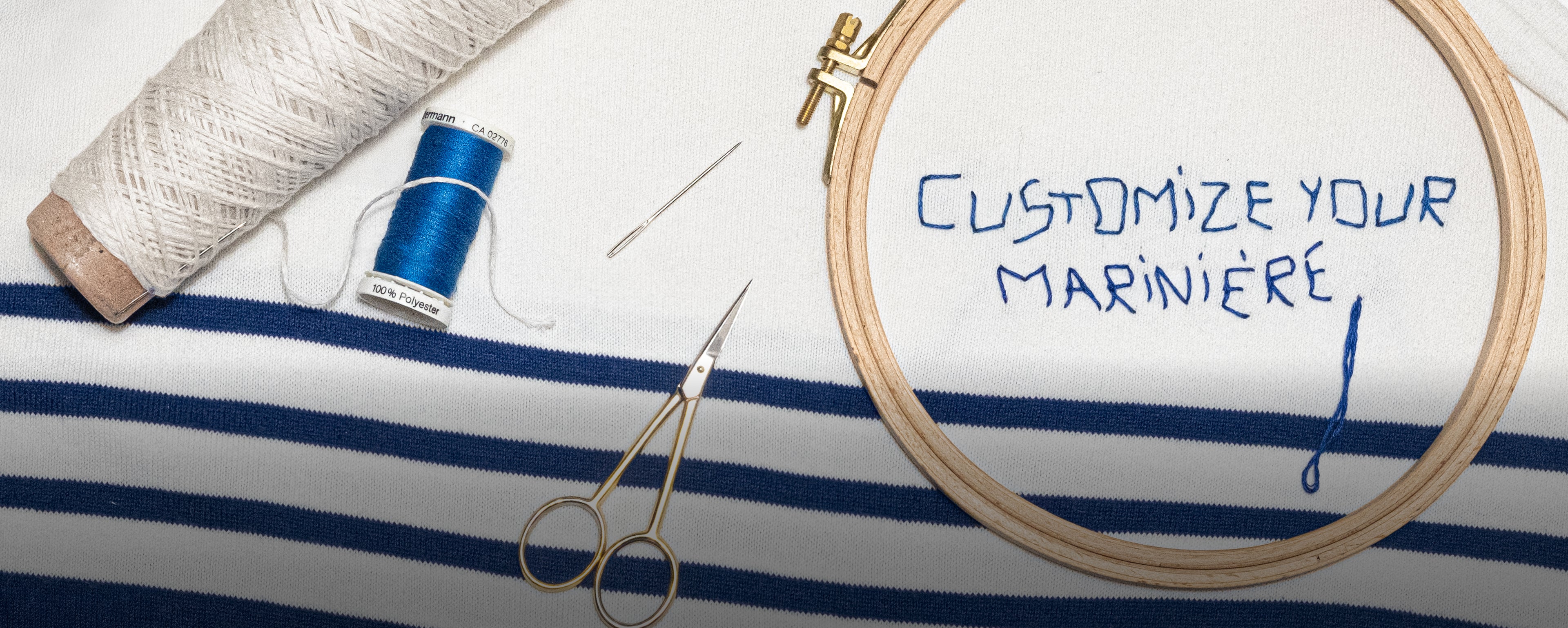 Custom handmade breton shirt. Choose your color and stripes for unique pieces