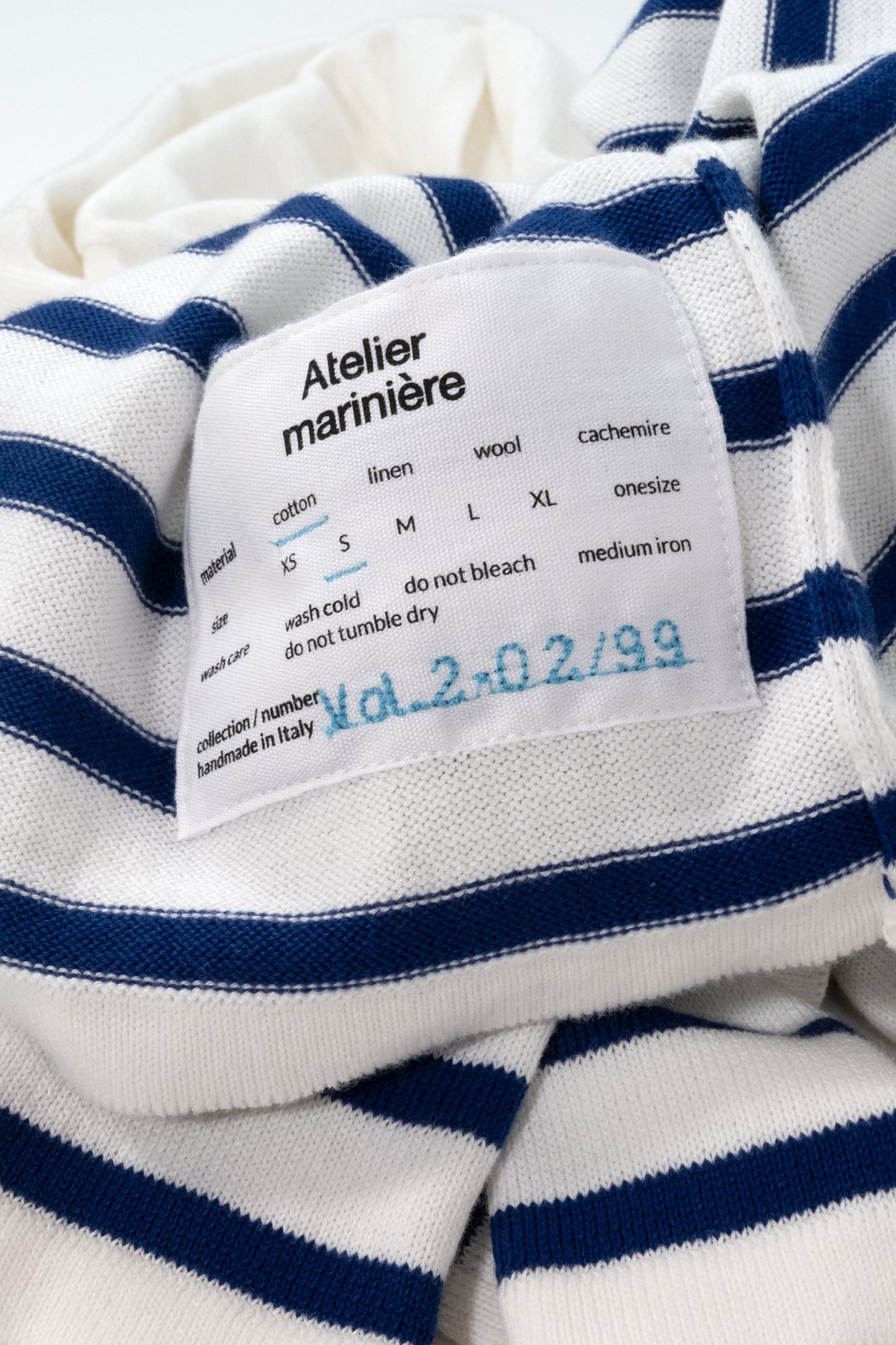 Women's Marinière - Summer 2024 - Vol.2 - White / Blue Stripes